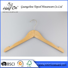 Hot Sale Wooden Hanger With Anti-Slip Wooden Hanger For Supermarket